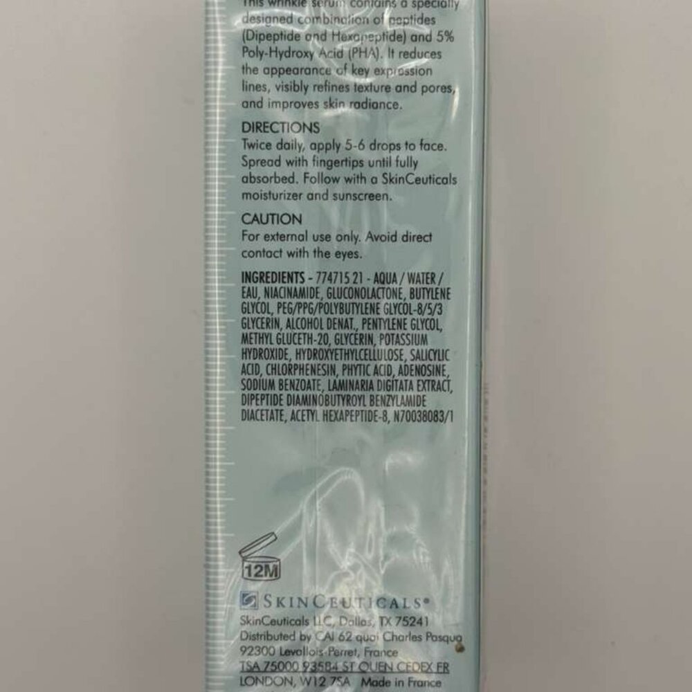 SkinCeuticals P-TiOx Peptide Serum in Light Blue and Black - Picture 3 of 3